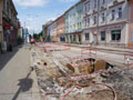 Rekonstrukce na Slovanské třídě 14. 8. 2016