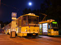 Tramvaje odstavené na Borech 18. 8. 2016