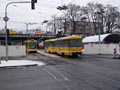 Staveništěm kolem nádraží projíždějí pouze tramvaje 25. 1. 2017