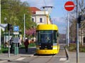 Vario LF 2/2 IN č. 363 na Mikulášském náměstí 20. 4. 2017