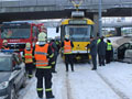 Nehoda pod Rondelem 16. 1. 2017¨, foto: KRIMI-PLZEŇ 