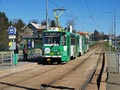 KT8D5-RN2P č. 297 v zastávce Lékařská fakulta při výluce 7. 4. 2018