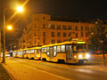 Čtyřče tramvají na Mikulášském námšětí 30. 8. 2018