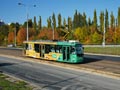 Vario LF plus č. 354 na Karlovarské třídě 14. 10. 2018