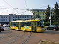 Vario LFR.S č. 358 na odkloněné lince č. 2 na Slovanské třídě 19. 5. 2018