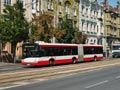 Autobus náhradní dopravy SU 18 č. 529 na náměstí Míru 17. 8. 2018