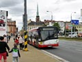 Autobus náhradní dopravy SU 18 č. 566 na Palackého náměstí 23. 6. 2018