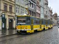 290 na odkloněné trase linky č. 4 na náměstí Republiky 26. 9. 2020