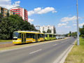 Zastavený tramvajový provoz u zastávky Přední Skvrňany 18. 6. 2021