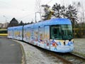 Vánoční tramvaj 23. 12. 2021