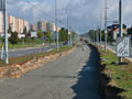 Rekonstrukce tramvajové trati na Plaské v Bolevci 18. 9. 2021