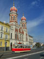 T1 č. 121 u Velké synagogy 28. 10. 2022