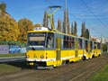 KT8D5-RN2P č. 296 přijíždí do zastávky Majakovského 30. 10. 2023