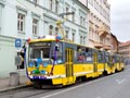 299 na Palackého náměstí jako Majálesová tramvaj 13. 5. 2023