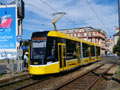 40T č. 402 linky 1/2 v zastávce Jízdecká 30. 6. 2025