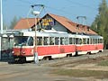 Souprava 206+207 na konečné Košutka 18. 10. 2003