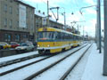 Souprava 243+244 na Palackého náměstí 16 . 12. 2003