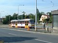 Vůz T3M č. 246 v zastávce Ve Vilách 7. 9. 2003