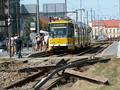 KT8D5 č. 294 v dočasně konečné zastávce Výstaviště 16. 8. 2003
Foto: S. Karásek