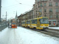 Souprava 233+234 na mostě U Jána 17. 2. 2005