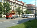 Souprava 272+273 při pantografových zkouškách opraveného vedení 21. 6. 2004