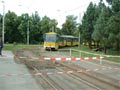 KT8D5 č. 292 na Borech v době při výměně vnějšího oblouku 10. 7. 2004