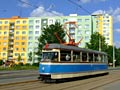 T1 v zastávce Macháčkova 24. 5. 2008