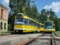 Na Košutce se Astra č. 307 při objednané jízdě setkala s K3R-NT č. 312 - 27. 6. 2020