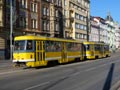 Souprava 320+256 na Masarykovo náměstí 31. 12. 2024