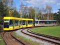 Vario LF 2/2 IN + Vario LF plus (č. 363+336) na Košutce 16. 4. 2016