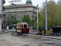 Osmnáctka projíždí přes rozkopaný Zvon 
3. 5. 2014, foto: Jakub Klimeš