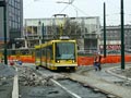 Astra č. 309 projíždí prostorem U Zvonu 13. 2. 2015