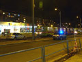 Auto v kolejiši u Plzeňky 18. 2. 2017, foto: FV