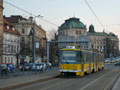 Odstavená tramvaj KT8D5-RN2P č. 288 v sadech Pětatřicátníků - 3. 3. 2022