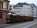 KT8D5-RN2P č. 298 jako Vánočka v zastávce Mikulášském náměstí 25. 12. 2025