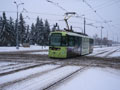 Vario č. 360 u zastávky Mozartova 9. 1. 2026