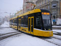 40T č. 389 v sadech Pětatřicátníků 10. 1. 2026