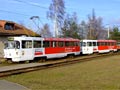 Souprava č. 231+232 na Košutce 26. 1. 2008