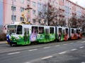 KT8D5-RN2P č. 291 s reklamou  na divadlo 17. 2. 2026