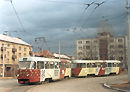 246+247 na náměstí Milady Horákové v prosinci 1991
Foto: J. Hertl