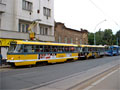 Souprava 252+253 na Mikulášském náměstí 22. 6. 2006