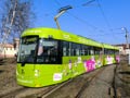EVO 2 č. 377 v zastávce Vozovna Slovany 20. 12. 2024