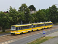 Trojče 262+253+196 u zastávky Slovanské údolí 30. 6. 2023, foto: F. Vítek