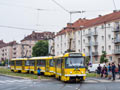 Trojče 262+253+196 zatahující do vozovny 30. 6. 2023, foto: J. Klimeš