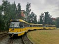 Trojče 262+253+196 nad zastávkou Dobrovského 30. 6. 2023, foto: P. Kovanda