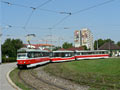 Souprava T3R.EV+VV60LF+T3R.EV na konečné Komárov (Brno) 7. 7. 2006, foto: F. Vaňásek