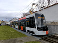 Představení tramvaje Škoda 52 T v areálu výrobce